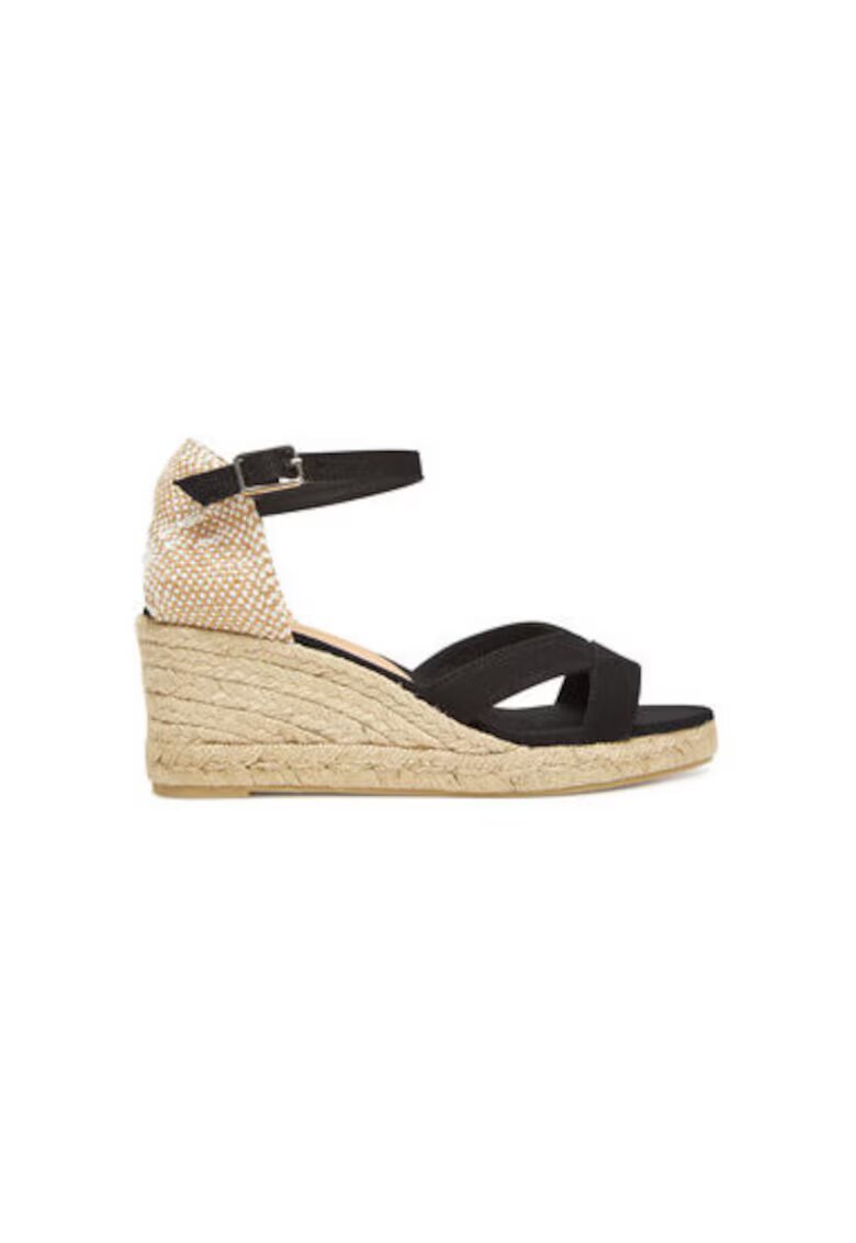 Castaner Espadrile dama 025533-100 - Textil - Negru