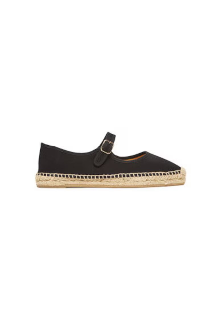 Castaner Espadrile dama 025551-100 - Textil - Negru - Negru