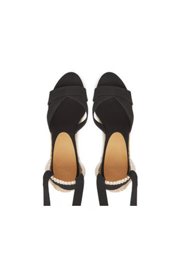 Castaner Espadrile dama 025676-100 - Textil - Negru