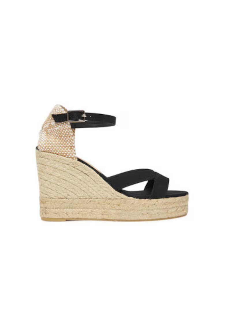 Castaner Espadrile dama 025761-100 - Textil - Negru