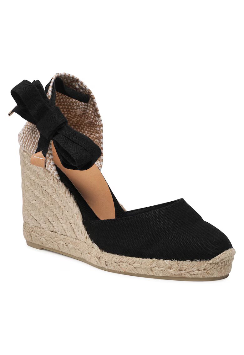 Castaner Espadrile dama 20962 - Textil - Negru