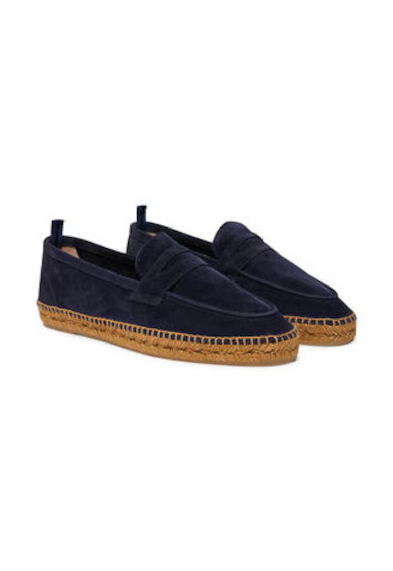 Castaner Mocasini barbati - piele naturala - albastru -