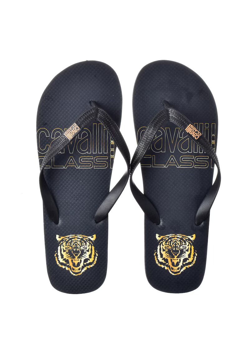 Cavalli Slapi barbati Class - auriu/negru -