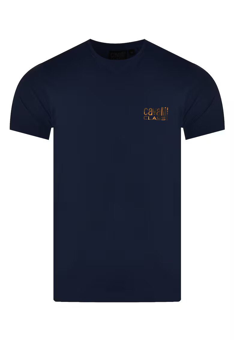 Cavalli Tricou barbati - D001061-B001 - bleumarin - material bumbac