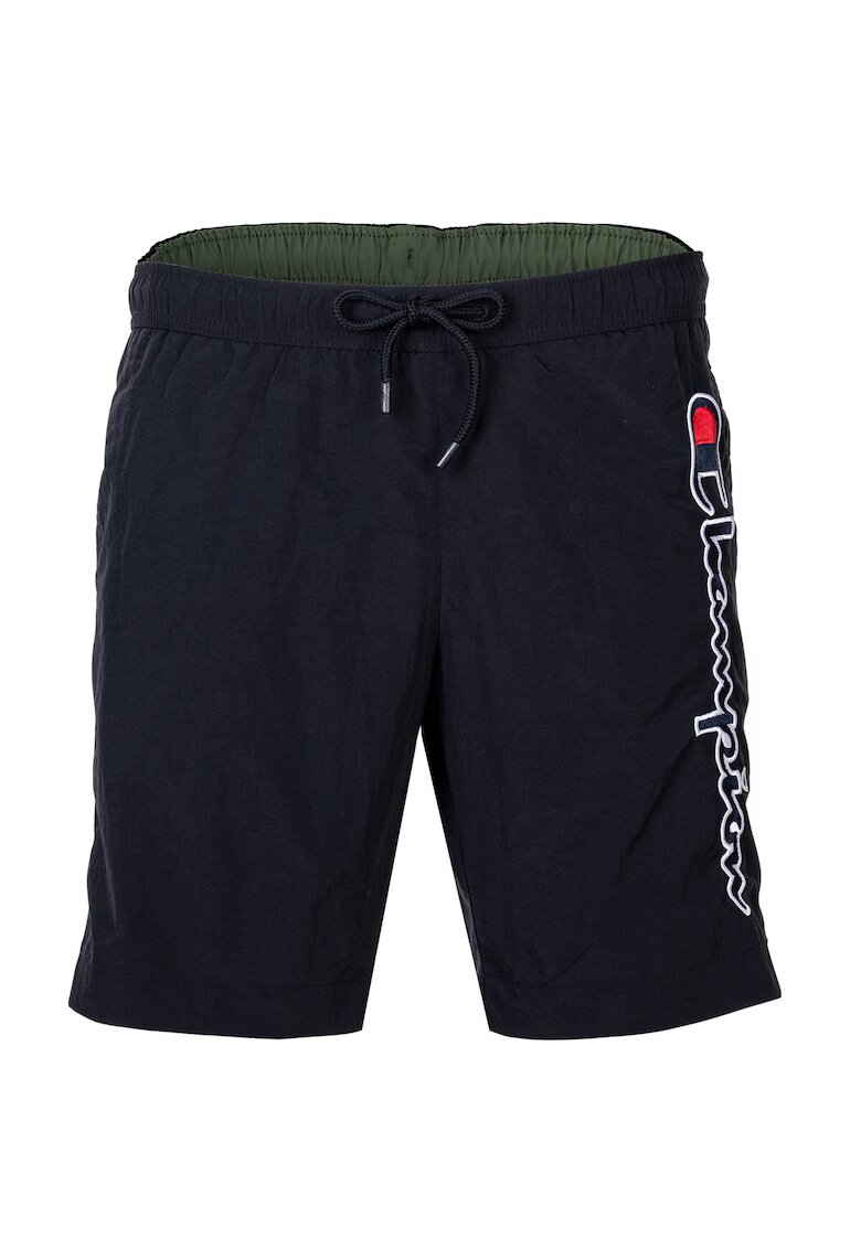 Champion Pantaloni scurti de baie cu logo - Negru