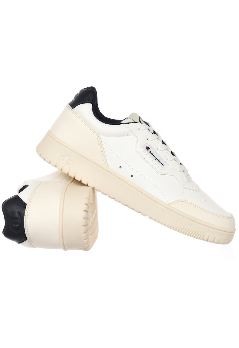 Champion Tenisi barbati - ROYAL II LOW S22118-WW011 - Alb/Crem - 42.5 - Deget Rotund - Pe Tot Parcursul Anului - Confortabil - Stil Casual