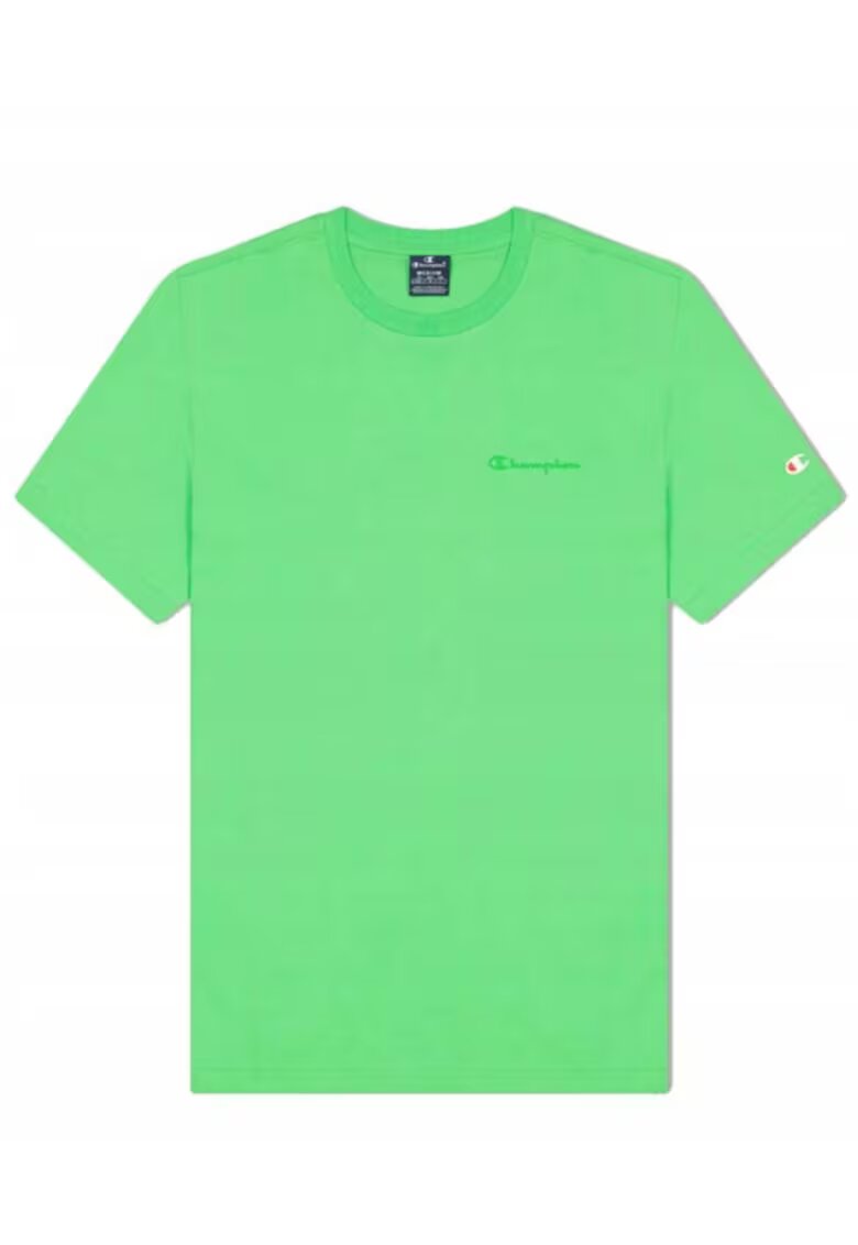 Champion Tricou barbati verde - bumbac