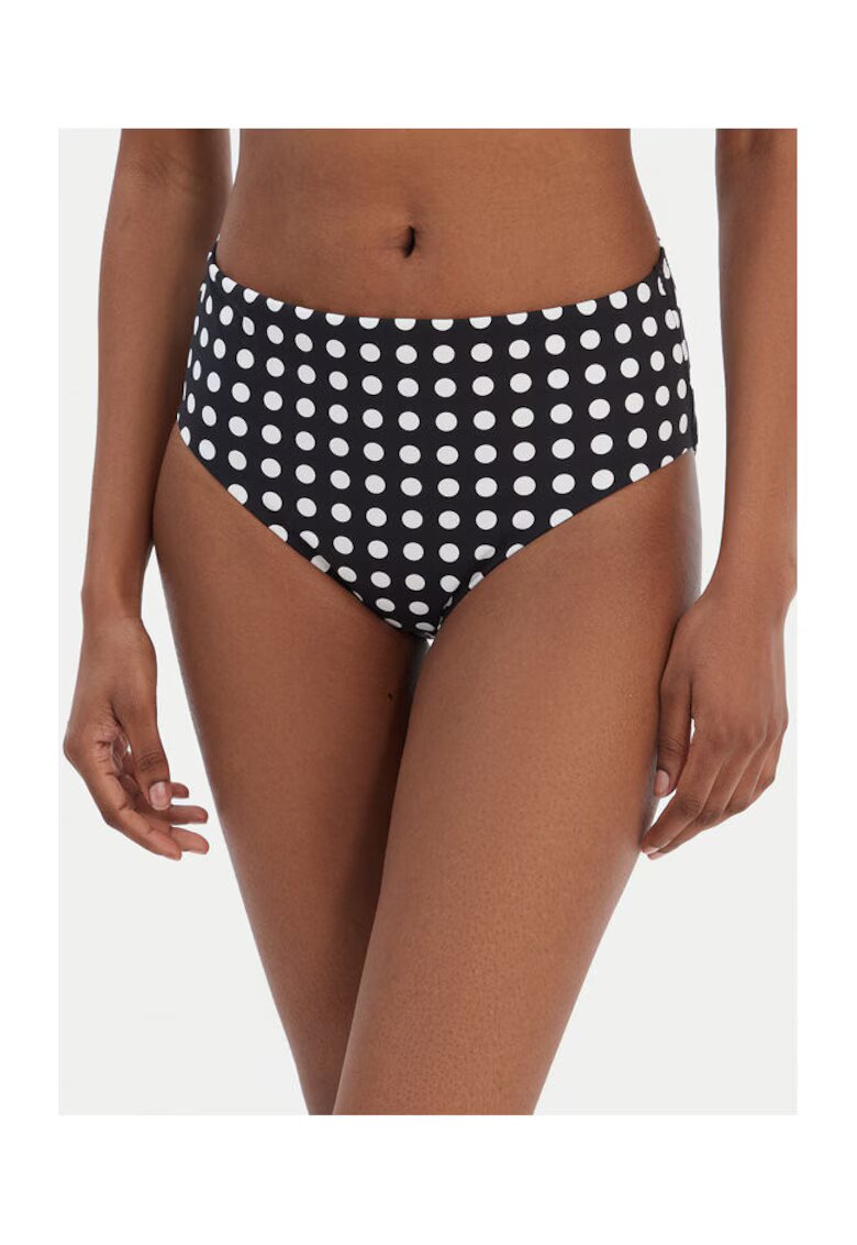 Chantelle Slip de baie dama - bicolor - Alb/Negru