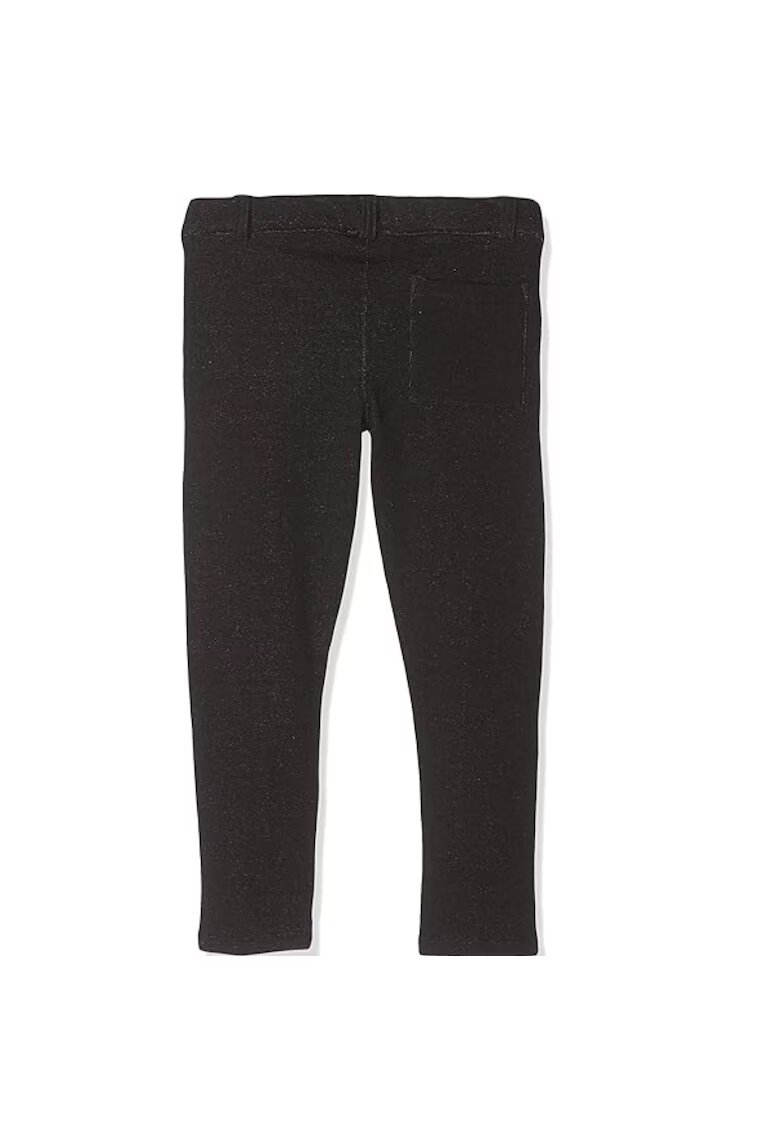 Chicco Pantaloni jegging copii bumbac - negru - confortabili - cu inchidere practica -