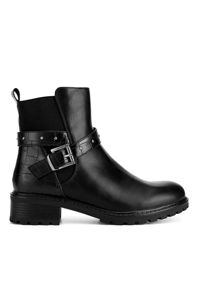 Clara Barson Ghete dama WS2971-35 - piele ecologica - negru