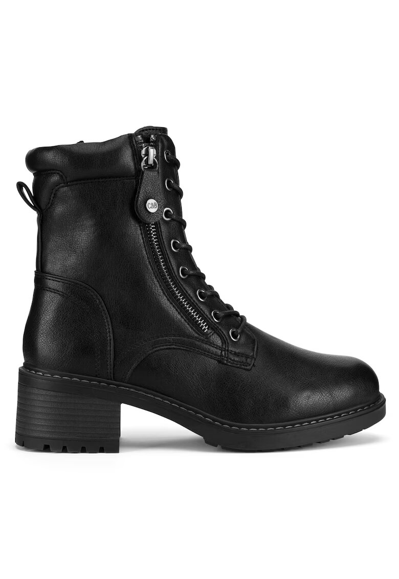Clara Barson Ghete dama WYL3984-1 - piele ecologica - negru