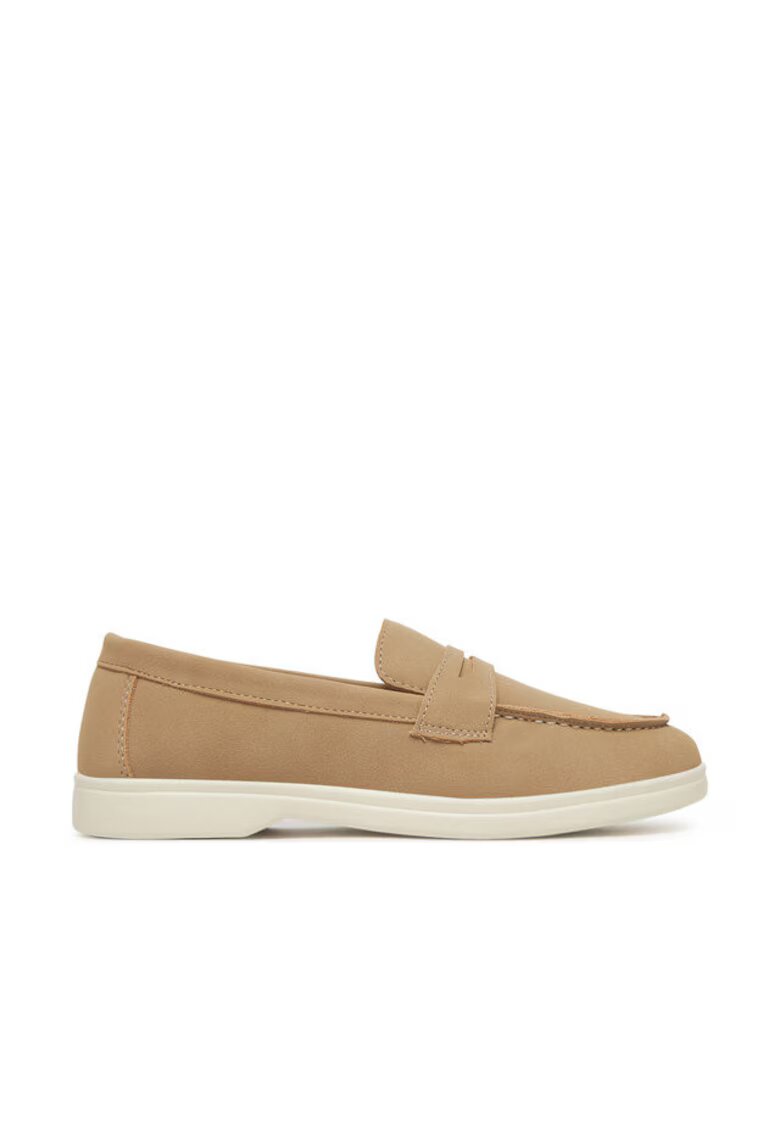 Clara Barson Mocasini dama bej - textil