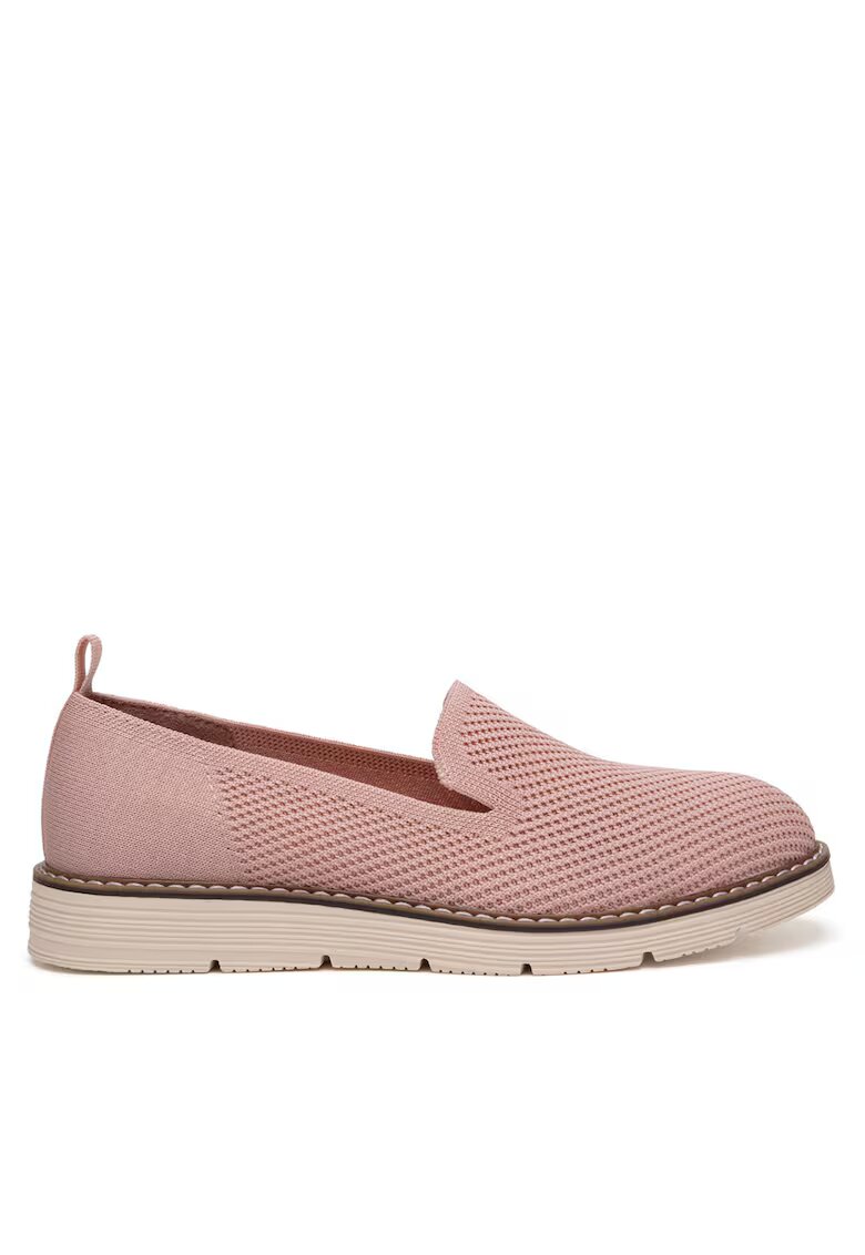 Clara Barson Mocasini dama textil - roz