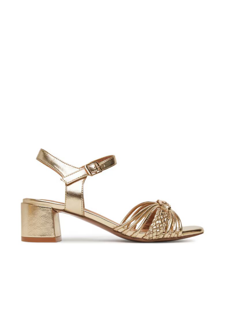 Clara Barson Sandale dama - auriu - material sintetic