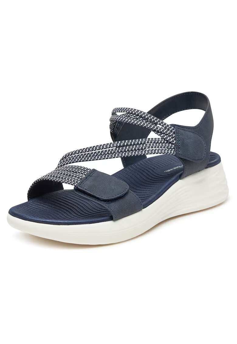 Clara Barson Sandale dama bleumarin - tesatura