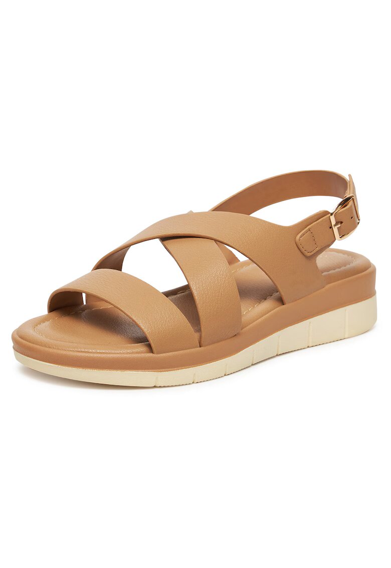Clara Barson Sandale dama - K25SS00628 - bej - tesatura