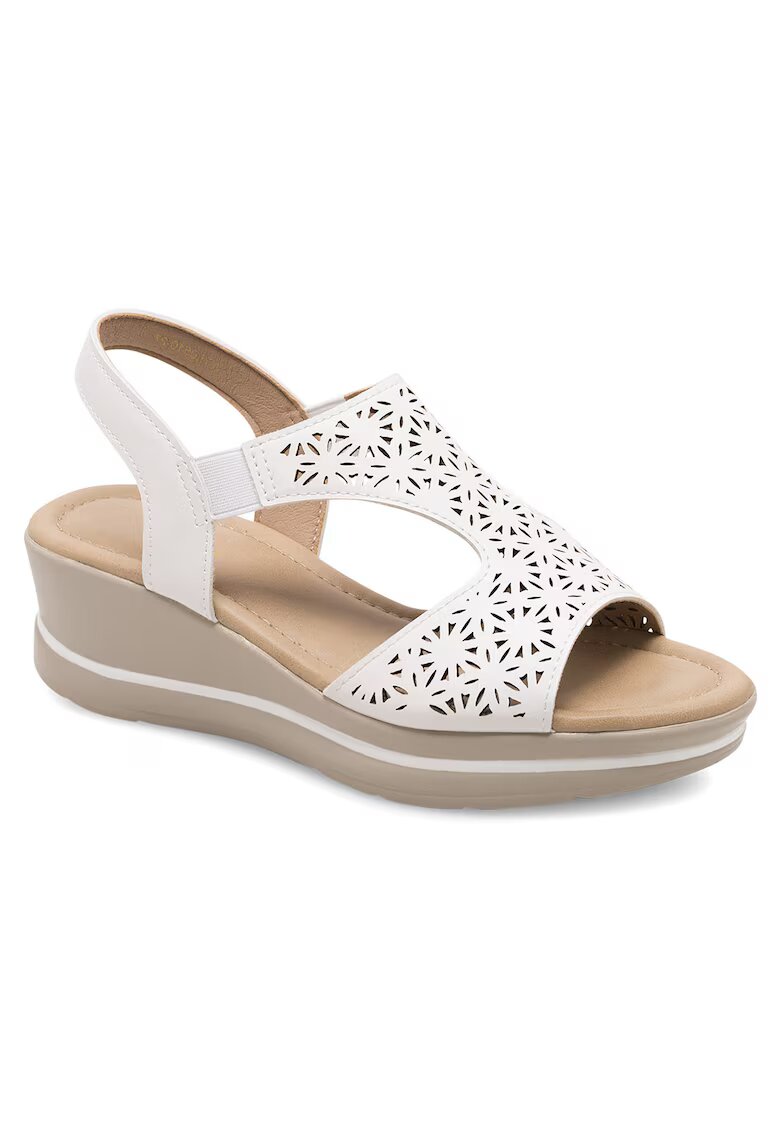 Clara Barson Sandale dama piele ecologica - alb -