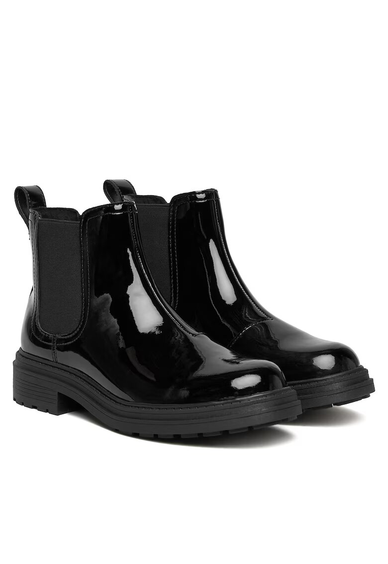 Clarks Botine dama 261846 - Negru - Piele naturala