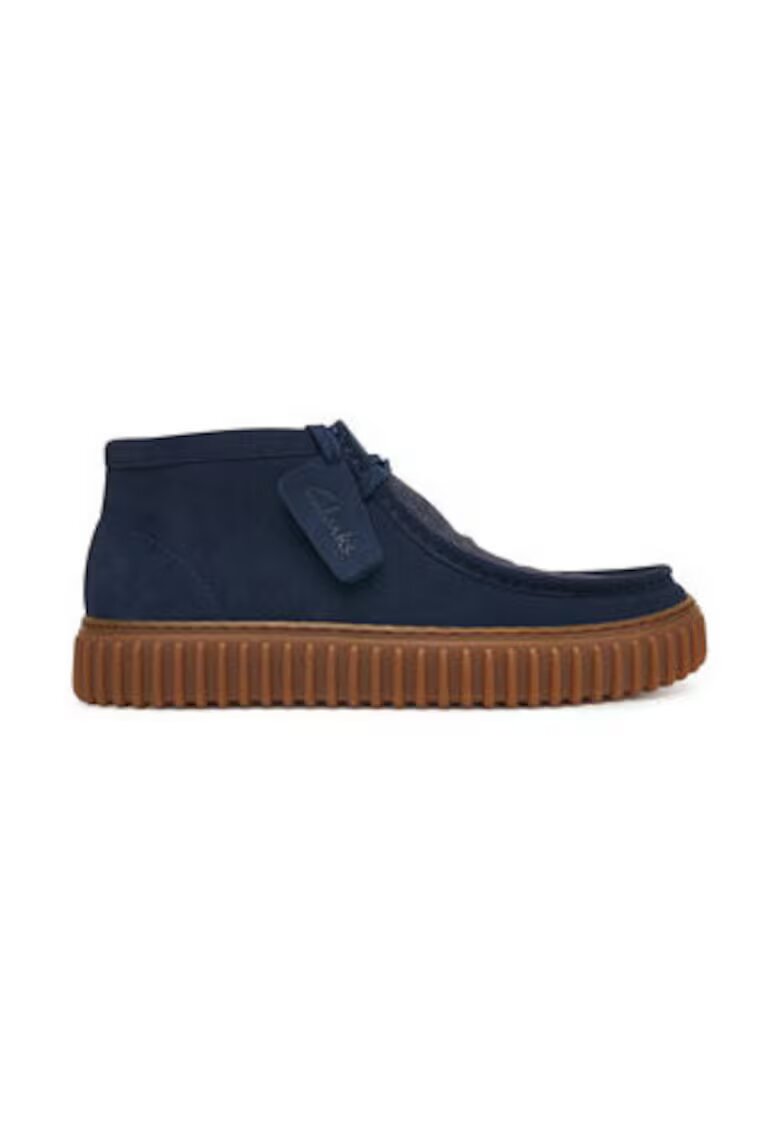 Clarks Ghete barbatesti piele naturala - bleumarin
