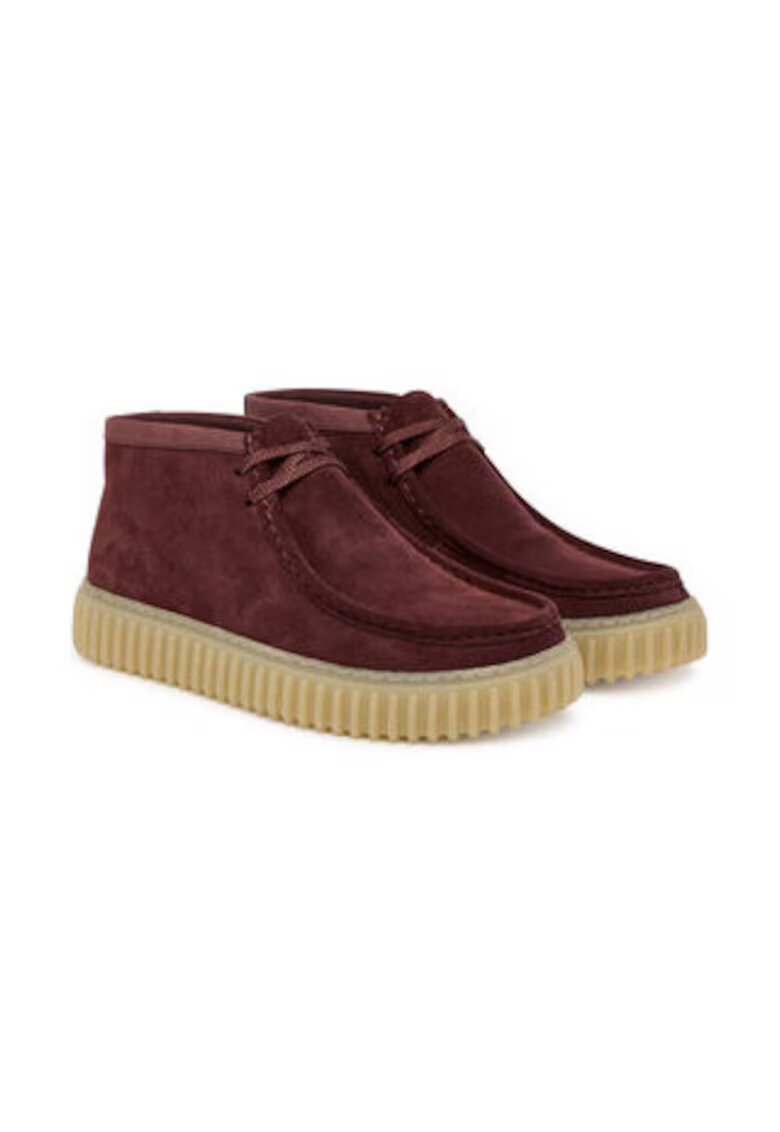 Clarks Ghete barbatesti - - piele naturala - maro