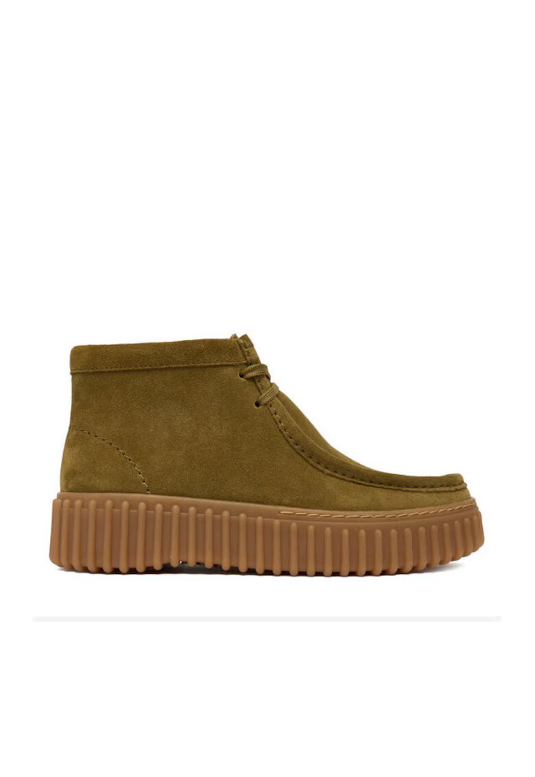 Clarks Ghete dama Torhill Moss - piele naturala -