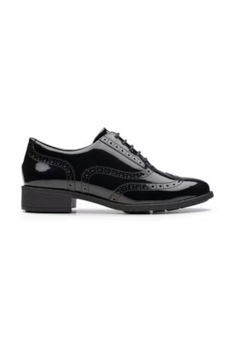 Clarks Pantofi barbati piele ecologica - negru -