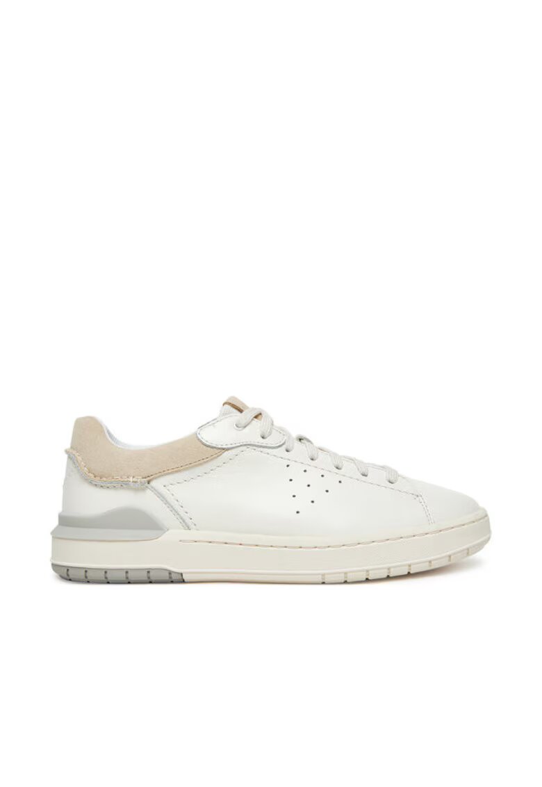 Clarks Pantofi sport barbati - 26181325 - Piele naturala - Alb