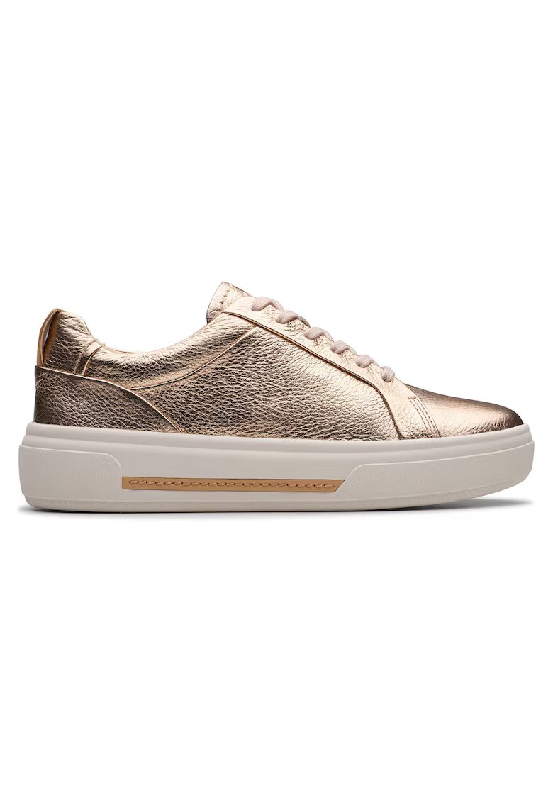 Clarks Pantofi sport dama - 26181357 - Piele naturala - Auriu