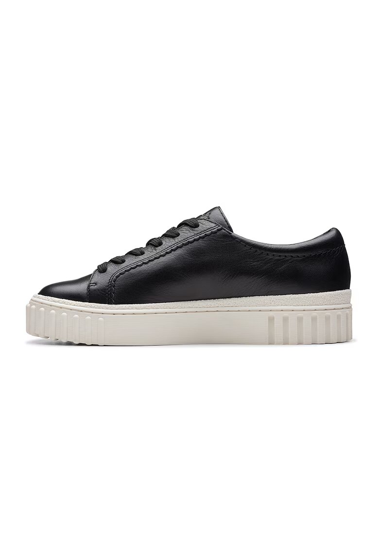 Clarks Pantofi sport de piele intoarsa cu model uni - Negru