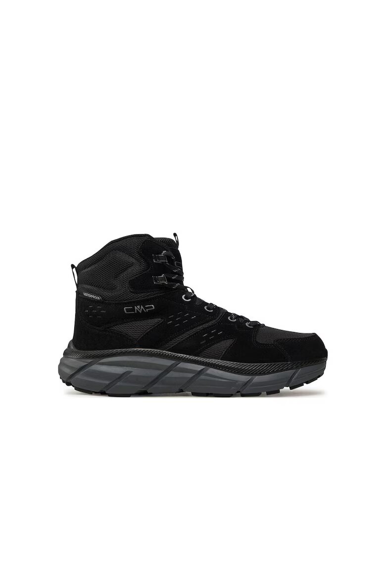Cmp Ghete trekking barbati - 29647 - Piele naturala - Negru