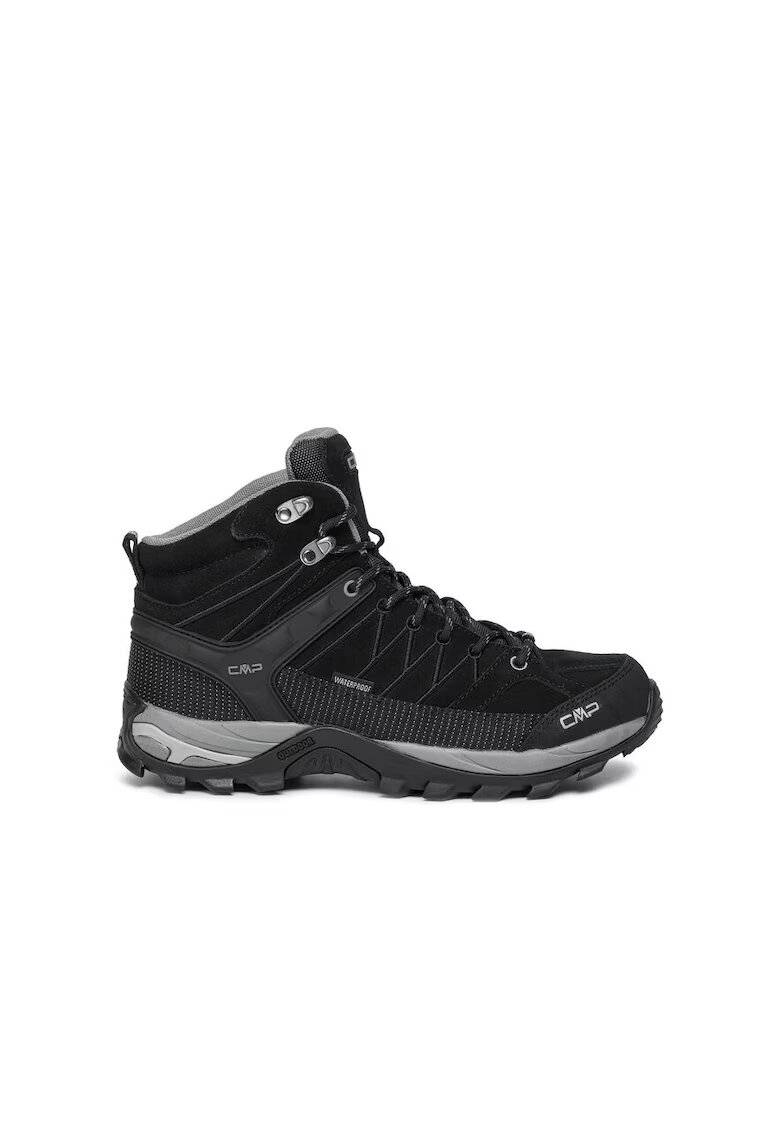 Cmp Ghete trekking barbati - 59377 - Piele naturala - Negru
