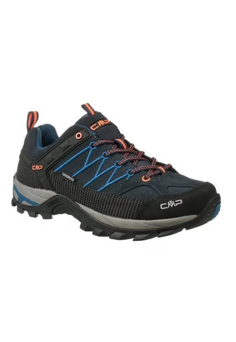 Cmp Pantofi Piele naturala - Trekking - Negru - Negru