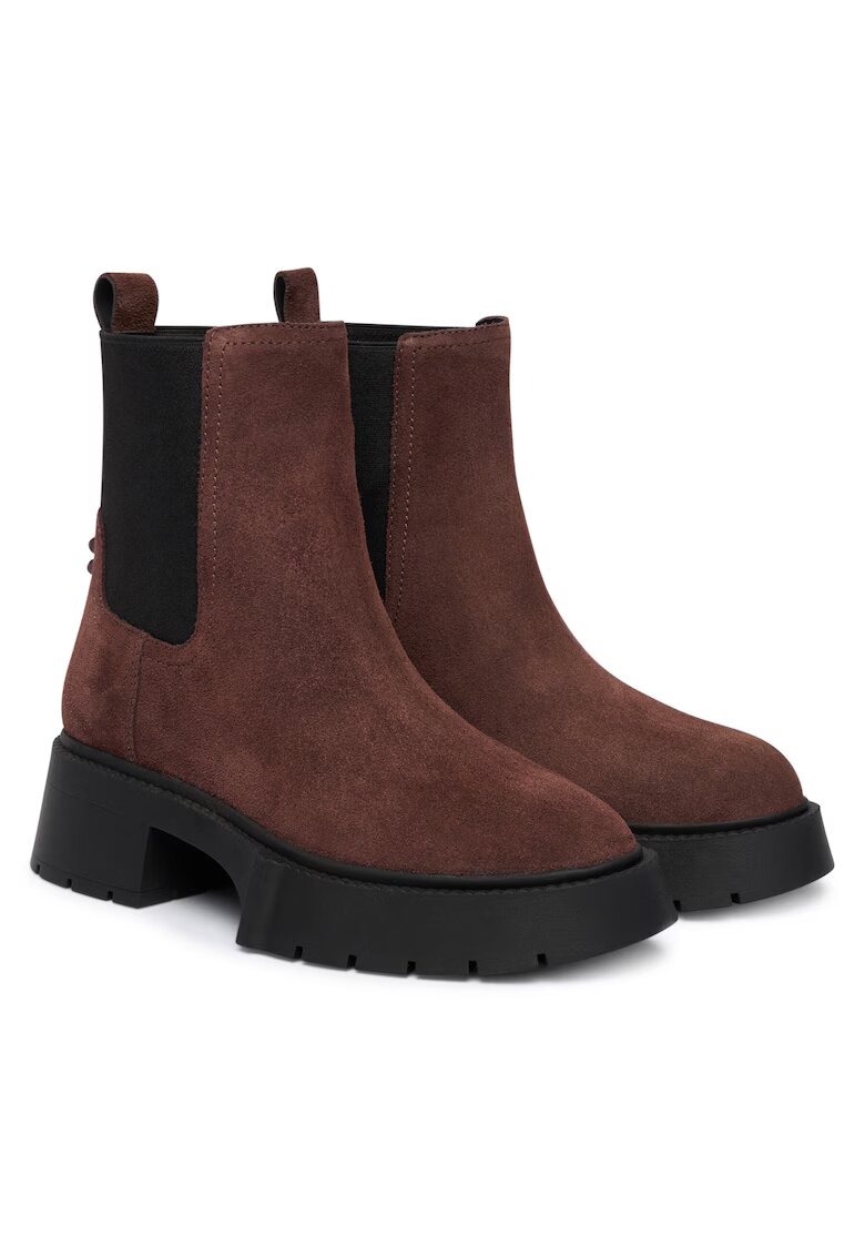 Coach Botine dama CCH89 - Piele naturala - Maro