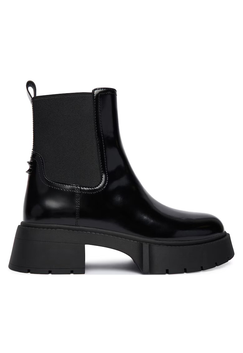 Coach dama Piele naturala - Negru