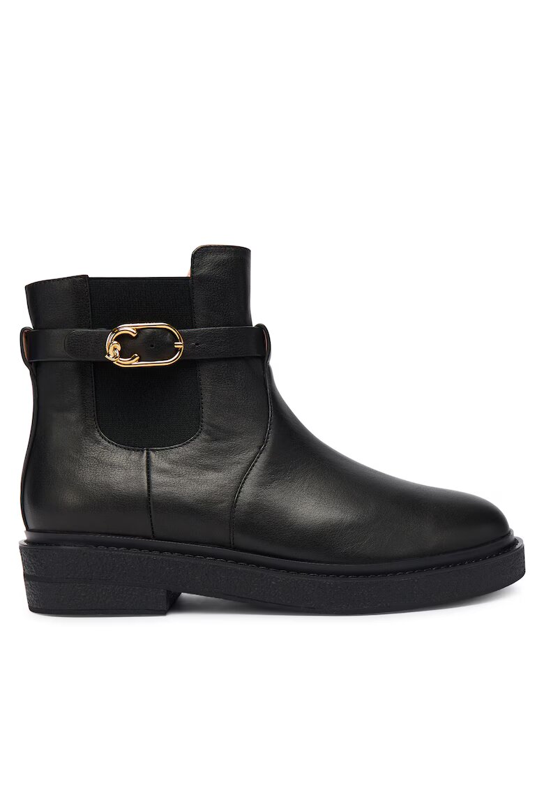 Coccinelle Botine dama E4 T7A 42 01 01 001 - Piele naturala - Negru
