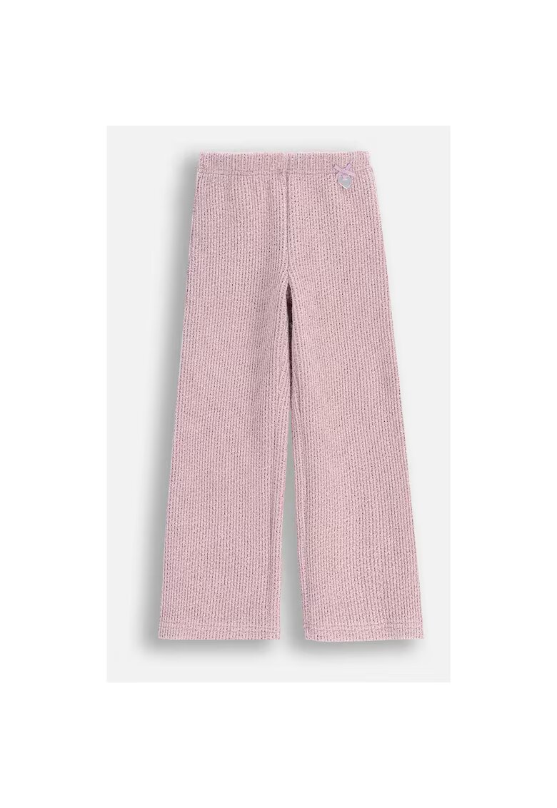 Coccodrillo Pantaloni copii - tricotati - mov - material moale - croiala slim fit