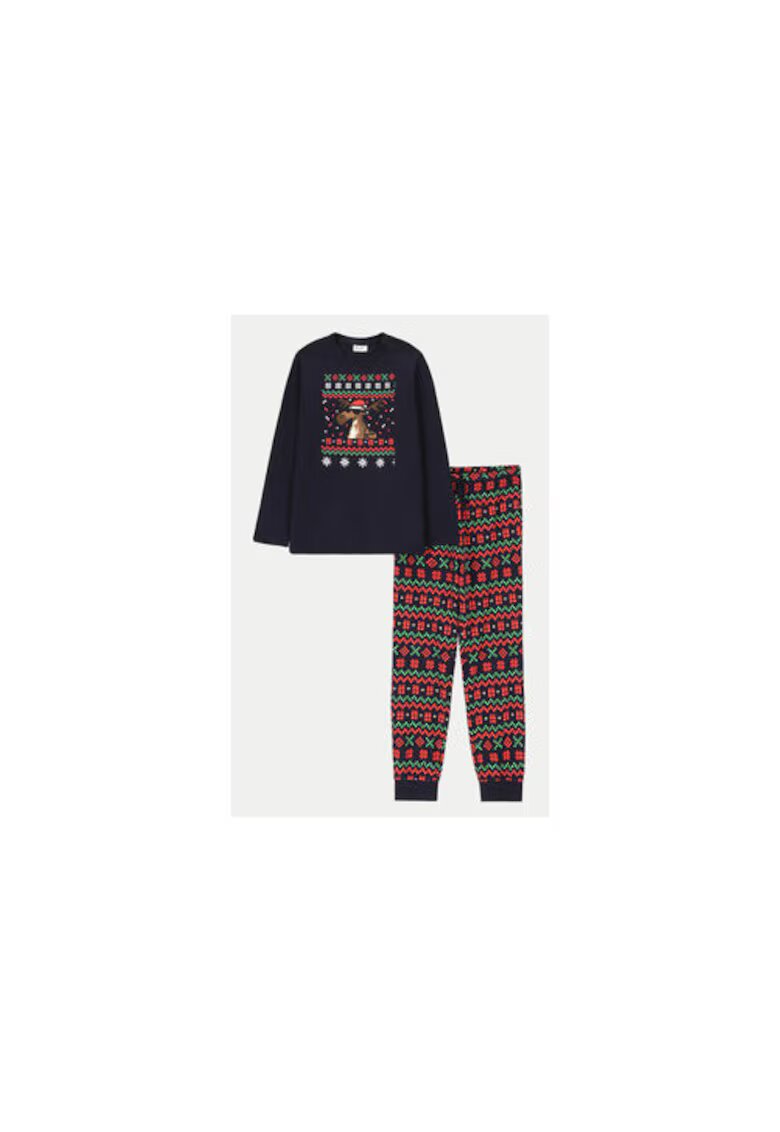 Coccodrillo Pijama baieti - 304488818 - Bumbac - Albastru - Albastru