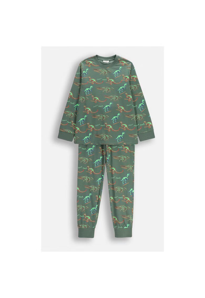 Coccodrillo Pijama lunga cu model cu dinozauri