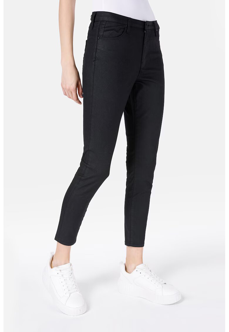 COLINS Blugi crop skinny - Negru
