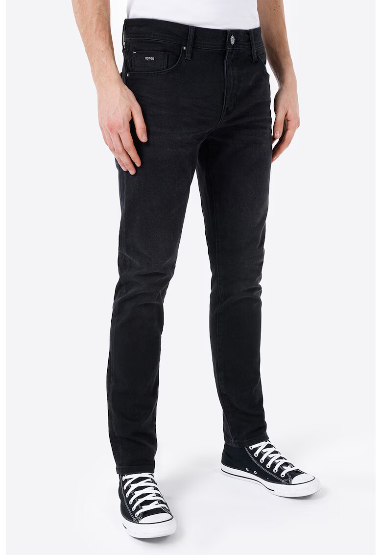COLINS Blugi drepti 044 Karl - Negru stins