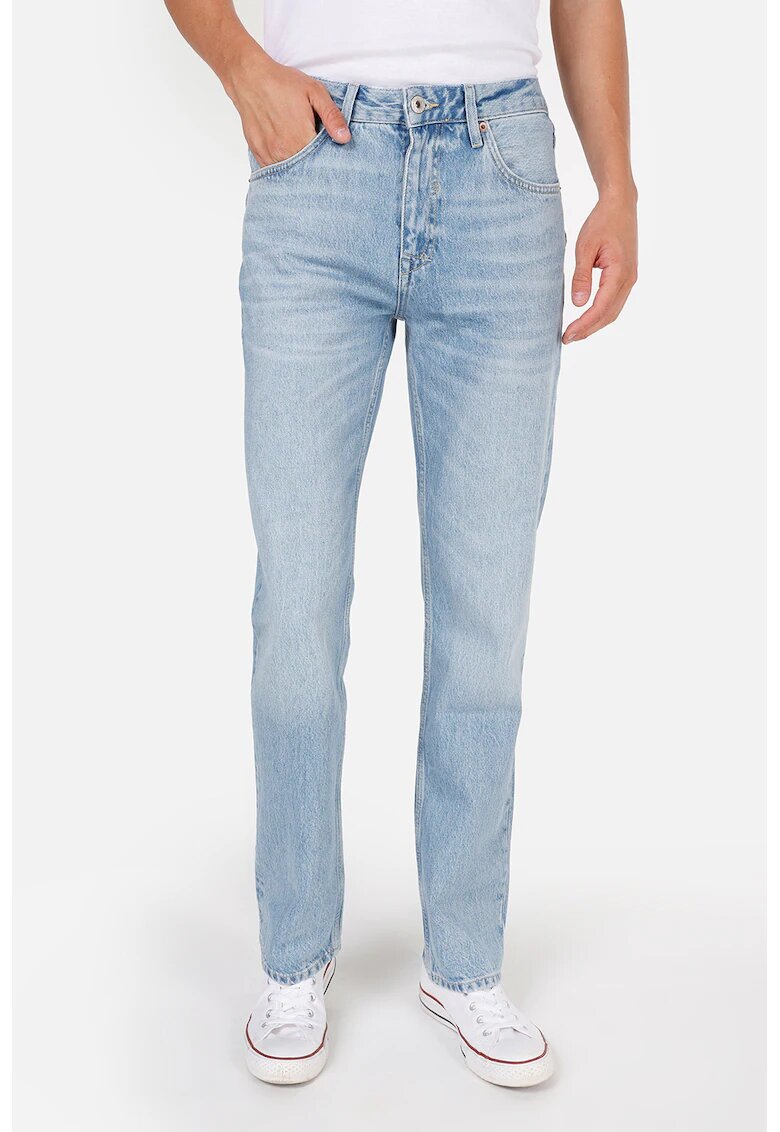 COLINS Blugi regular fit cu 5 buzunare - Albastru pastel