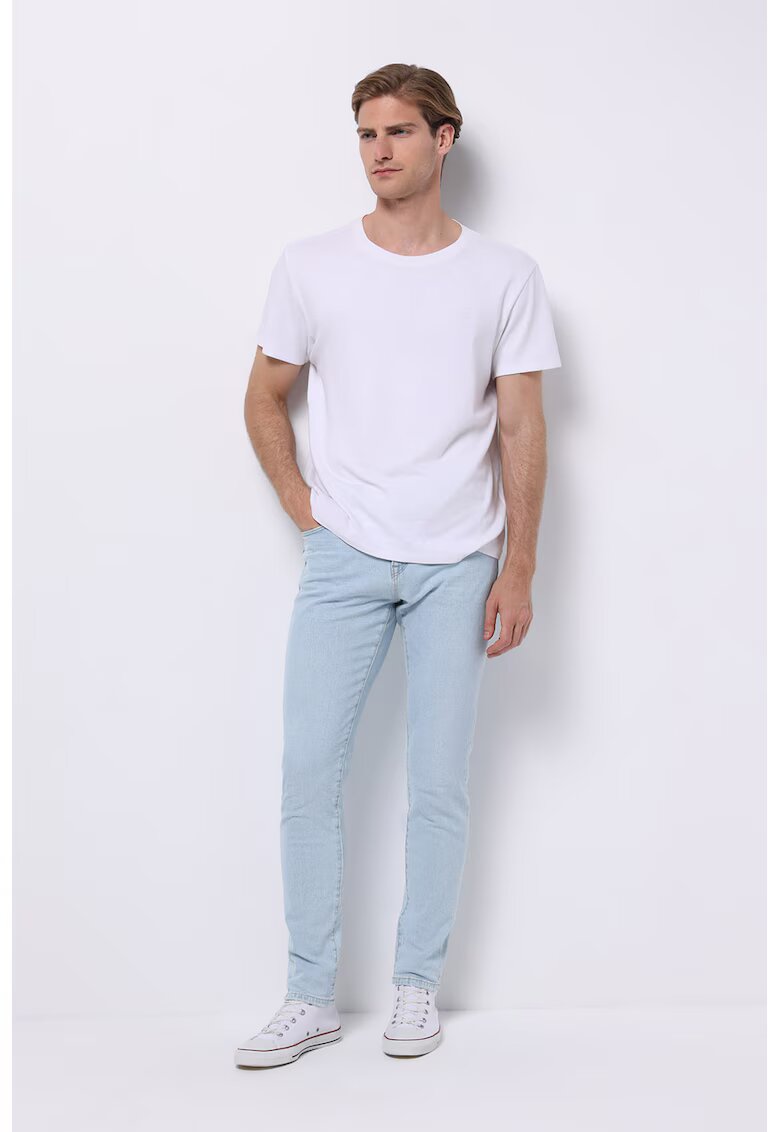 COLINS Blugi slim-fit cu model uni - Albastru deschis