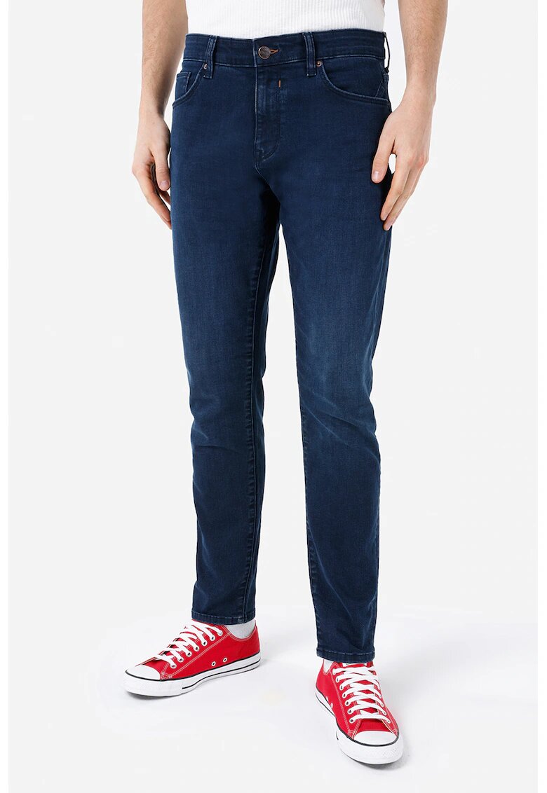 COLINS Blugi slim fit cu talie medie Danny - Bleumarin