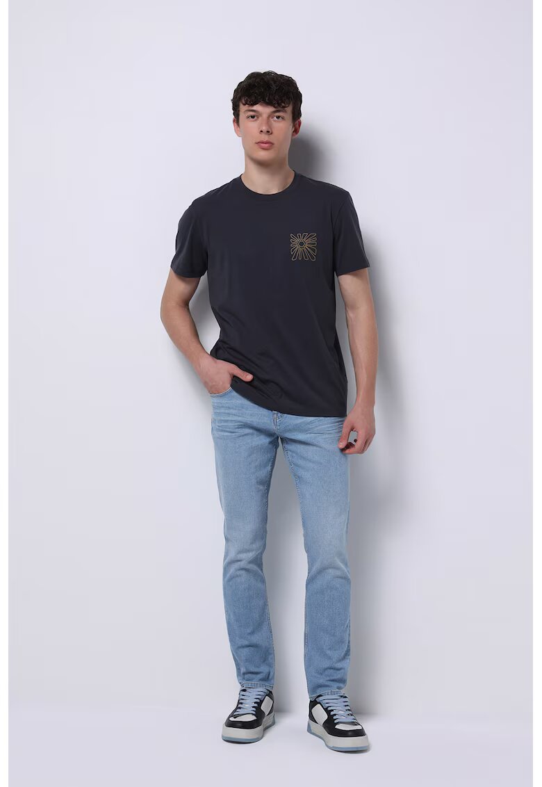 COLINS Blugi slim-fit din amestec de bumbac - Albastru deschis