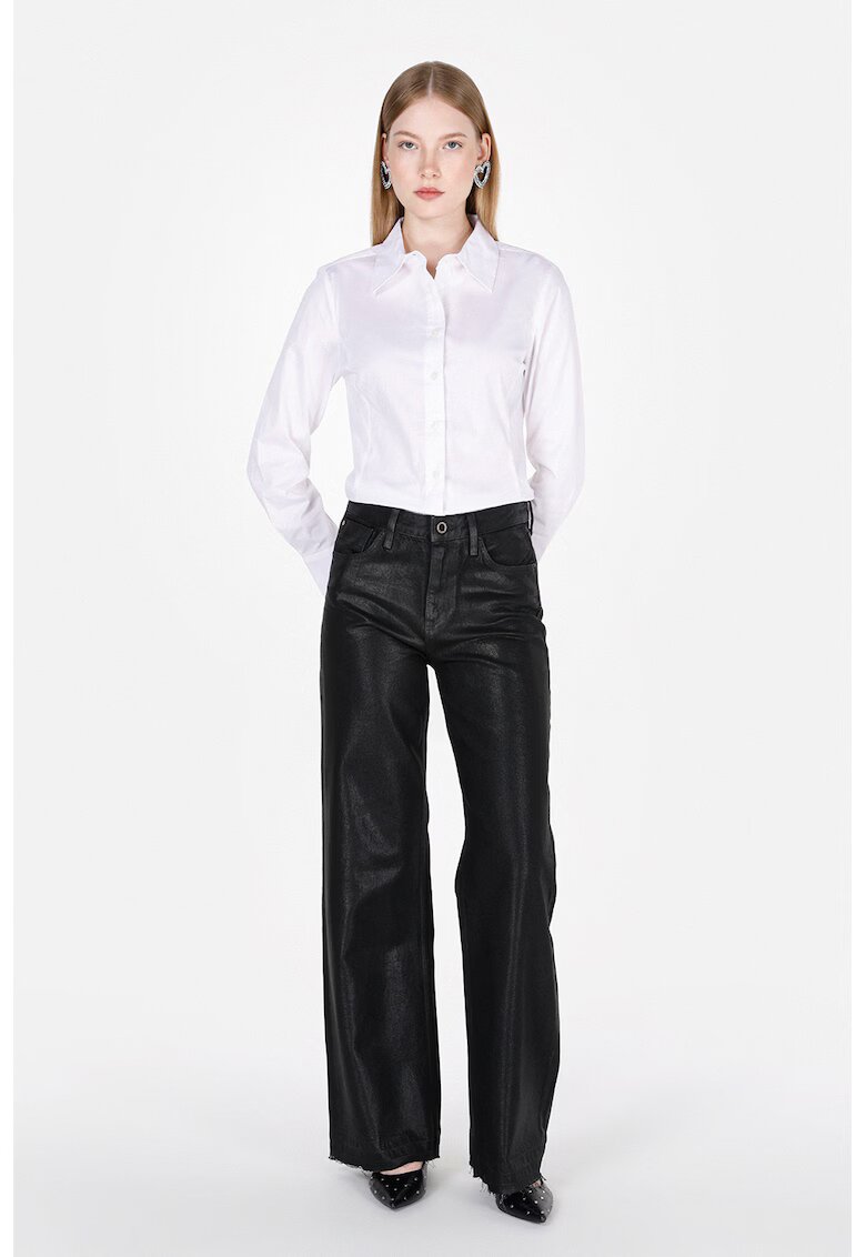 COLINS Camasa uni slim fit - Alb