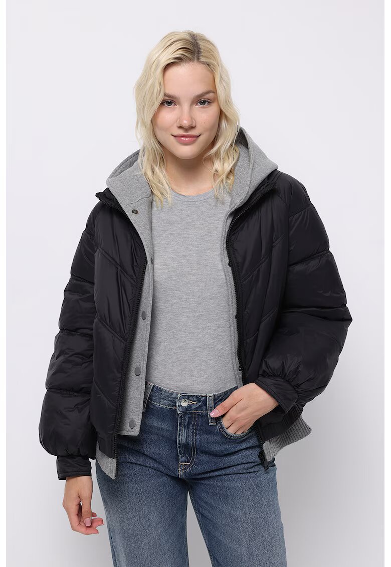 COLINS Geaca cu model 2in1 - Negru