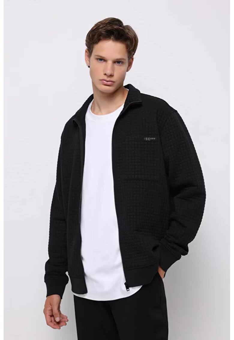 COLINS Jacheta barbati - neagra - regular fit - Negru