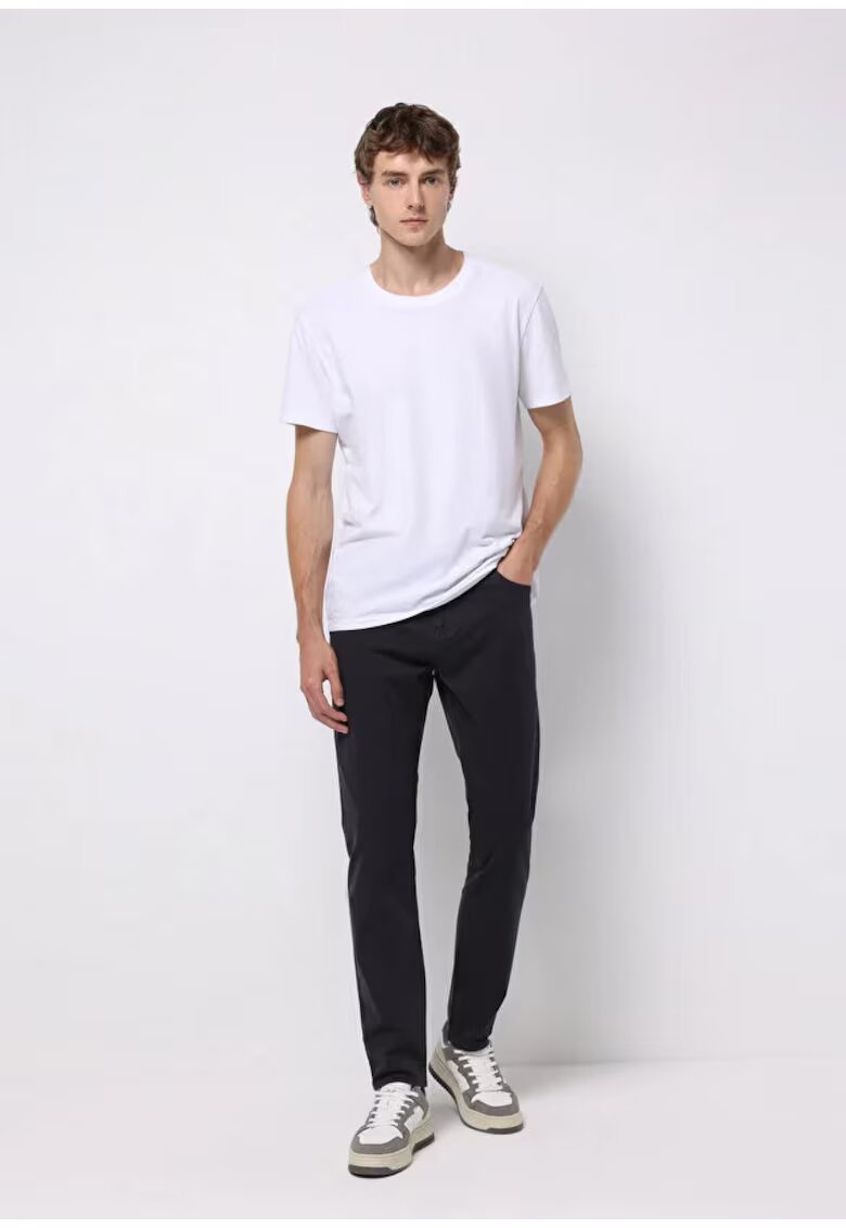 COLINS Pantaloni barbati straight fit - negru - Negru