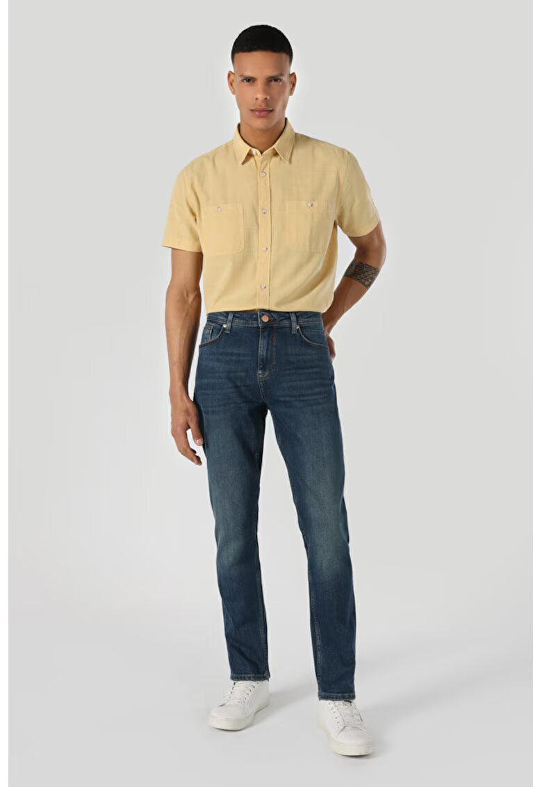 COLINS Pantaloni De Barbati Albastru Regular Fit 067ACK
