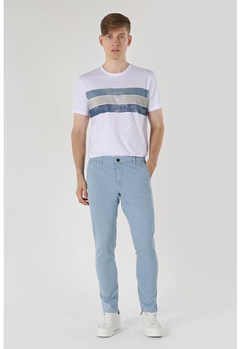 COLINS Pantaloni De Barbati Albastru Slim Fit - BLUE